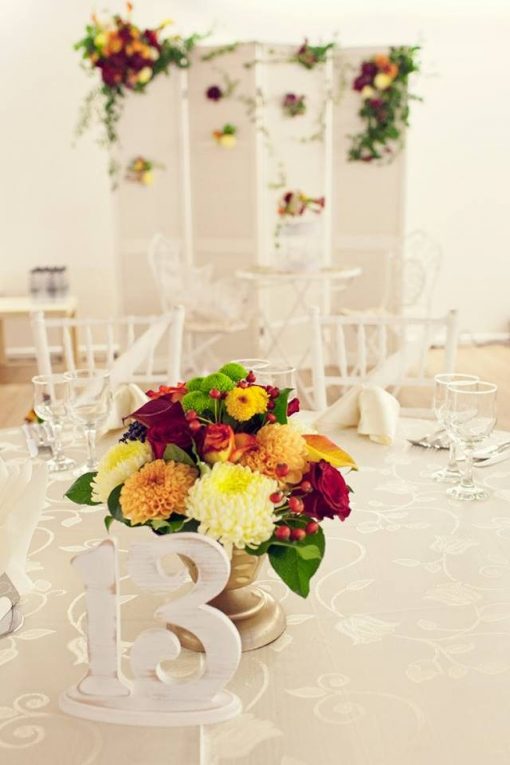 Decor multicolor in culorile toamnei