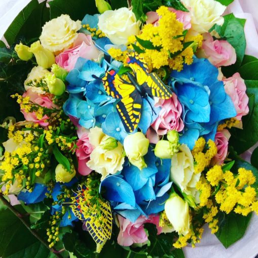 Buchet Hortensie Blue